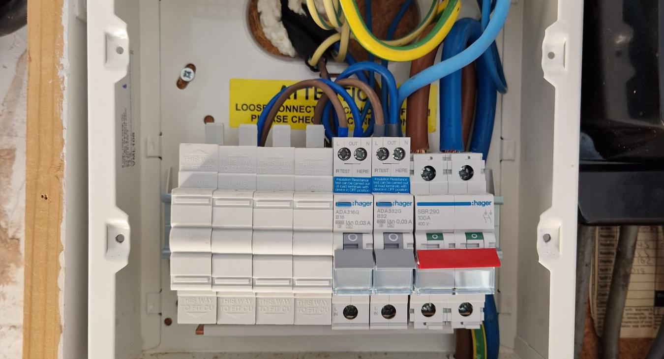 New Consumer unit installed in Bostock by C Smith Electrical